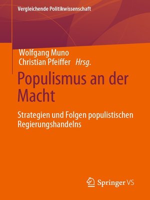 cover image of Populismus an der Macht